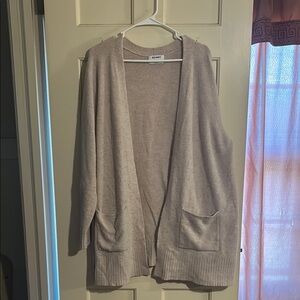 Women's Cream Sweater Cardigan